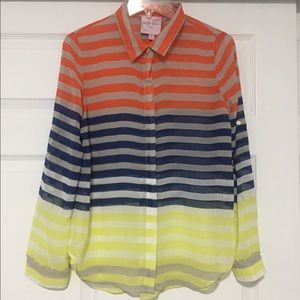 Romeo & Juliette Couture Stripe Dress Shirt in M